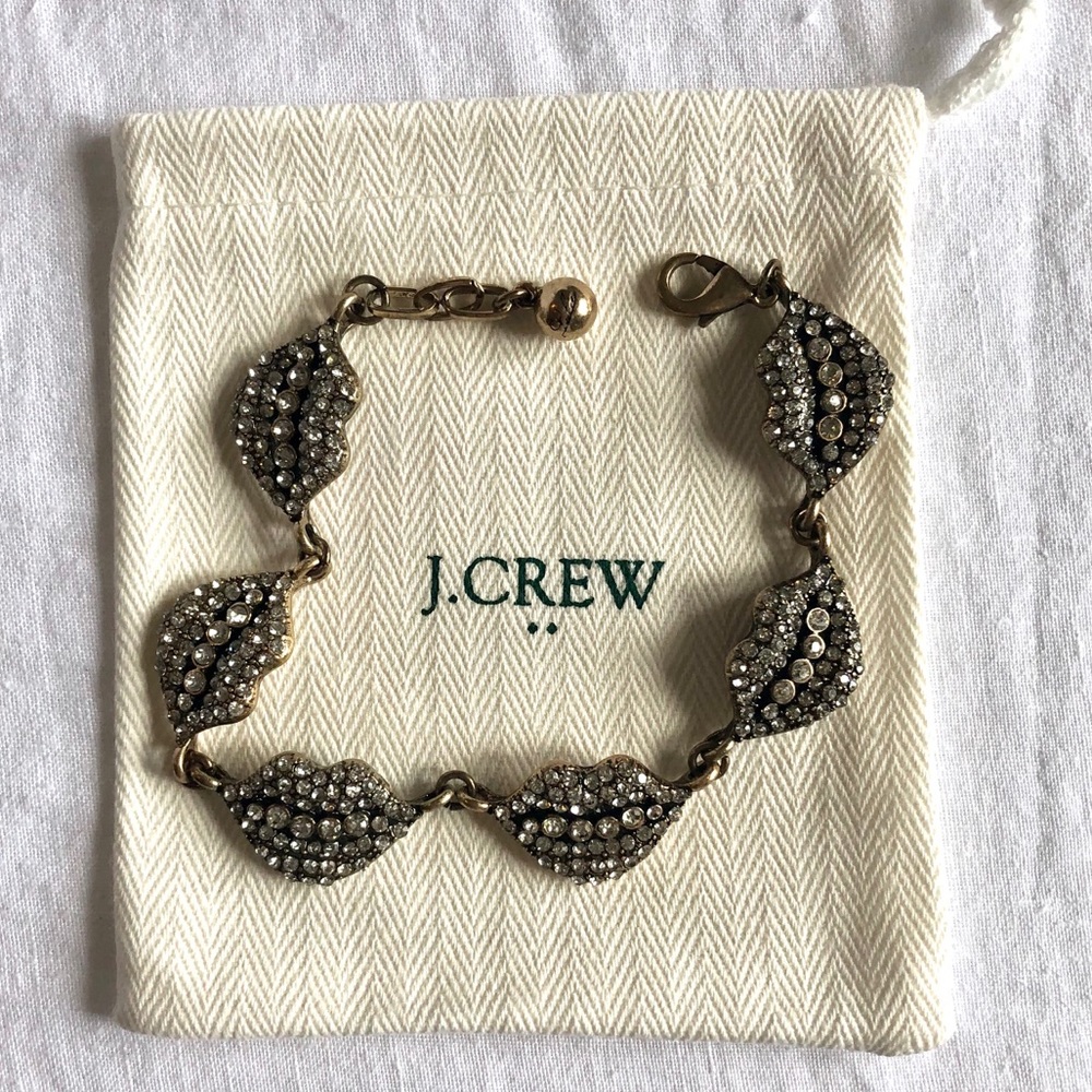 Lulu Frost x JCrew Impromptu Lips Bracelet